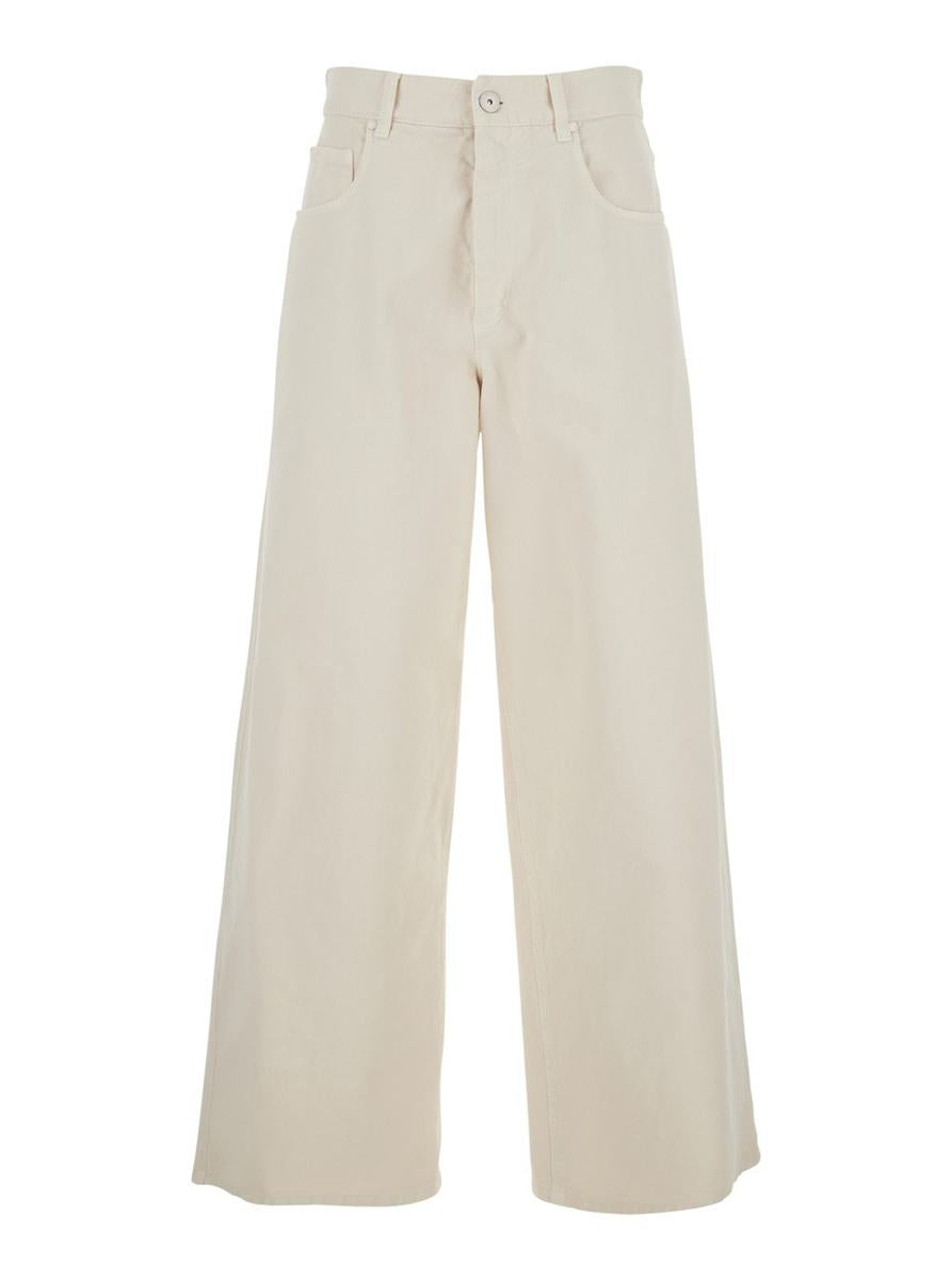 Brunello Cucinelli Wide Leg Jeans