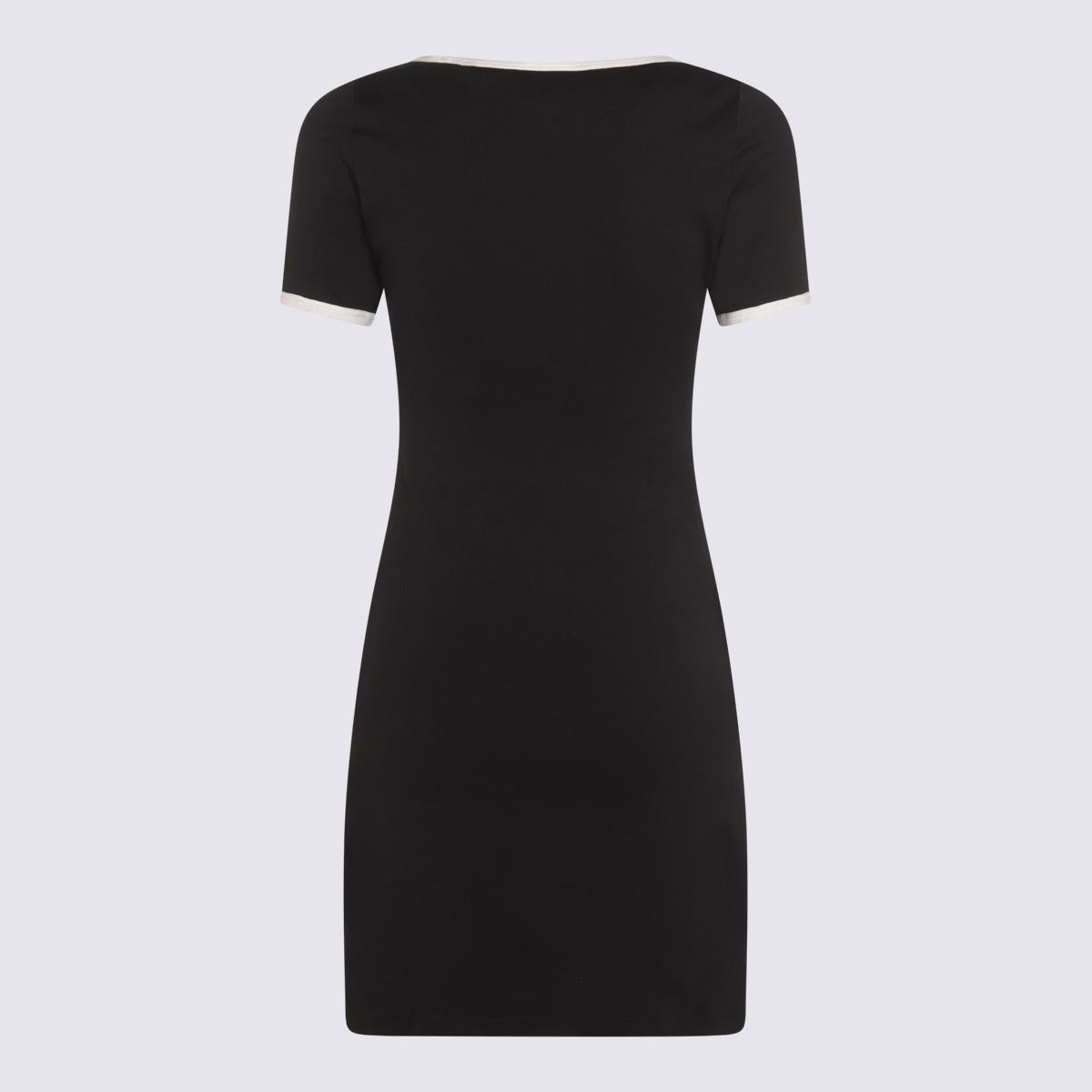 Courrèges Black Cotton Mini Dress