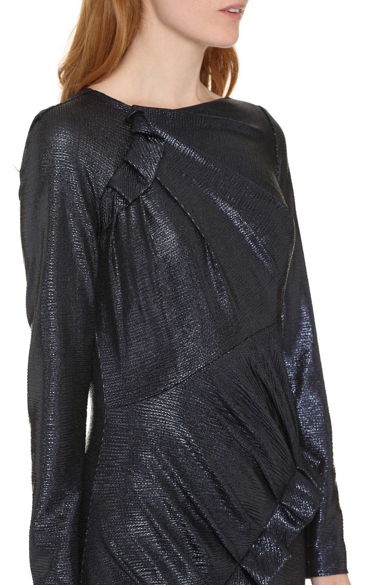 Talbot Runhof Draped Dress