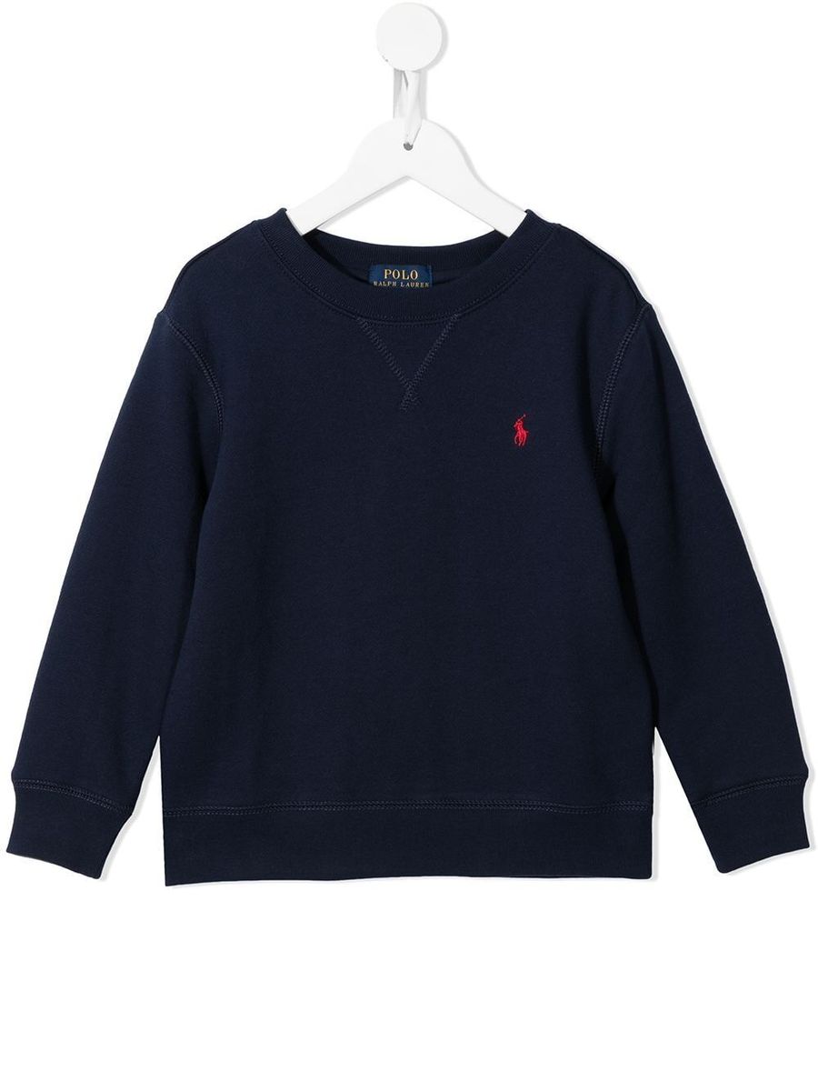 Polo Ralph Lauren Kids Ls Cn Tops Knit Clothing