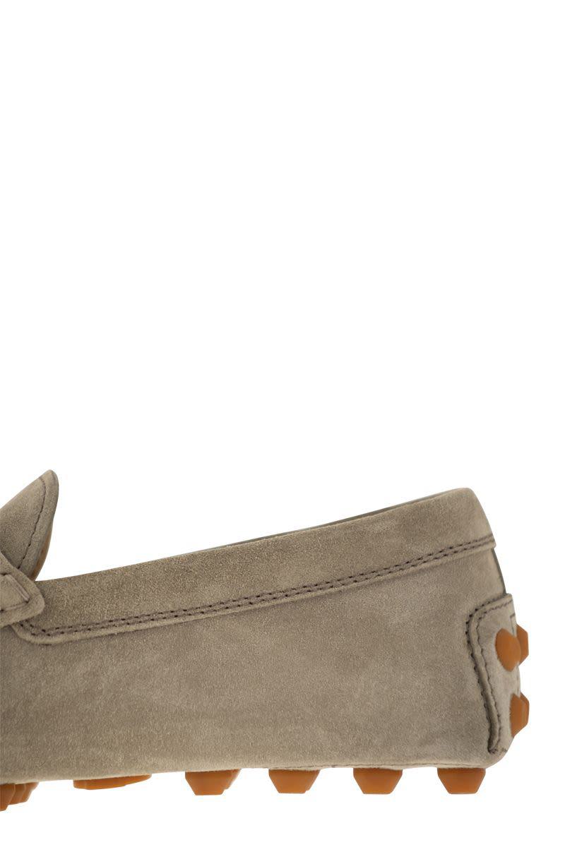 Tod'S Rubber Bubble T Timeless In Suede Leather