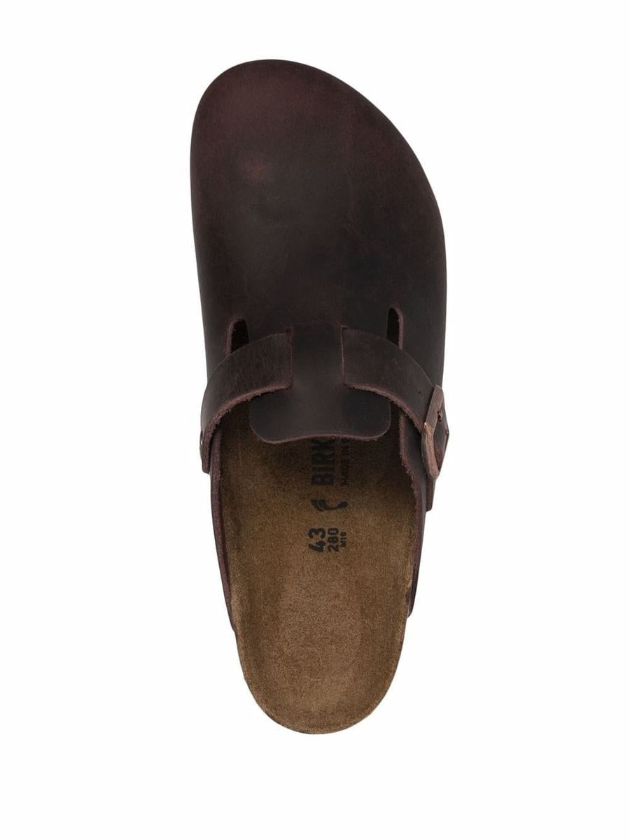 Birkenstock Boston Leather Slippers