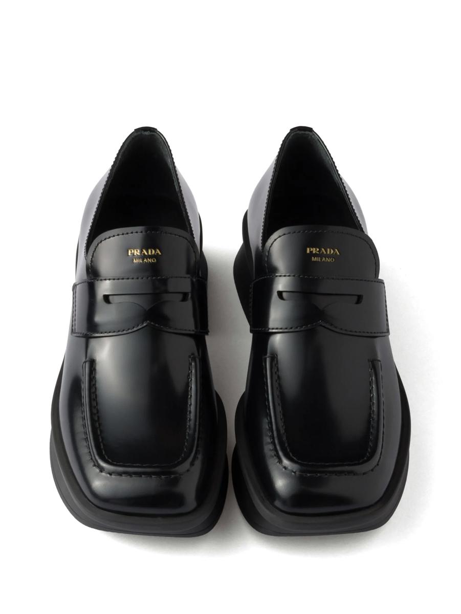 Prada Leather Loafers