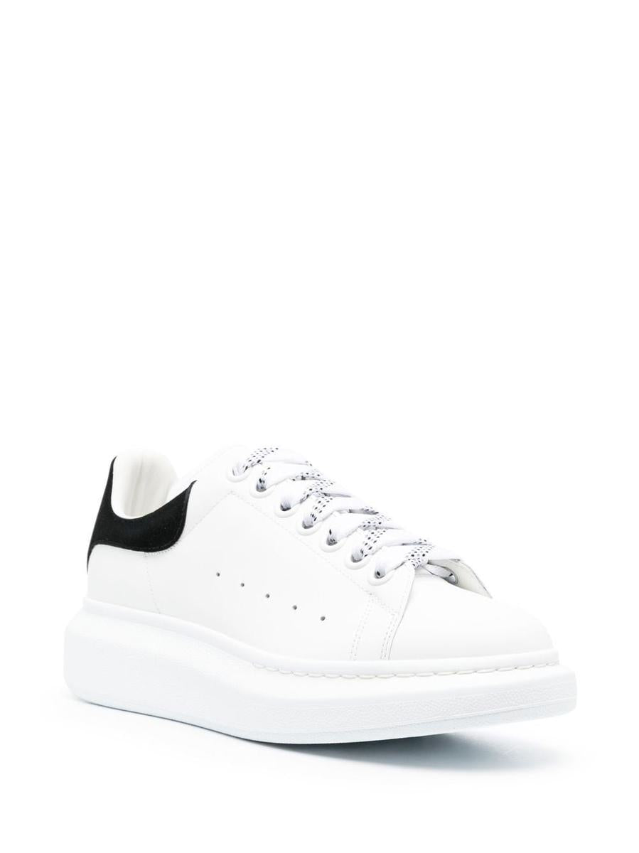 Alexander McQueen 'Oversize' Sneakers In White Leather