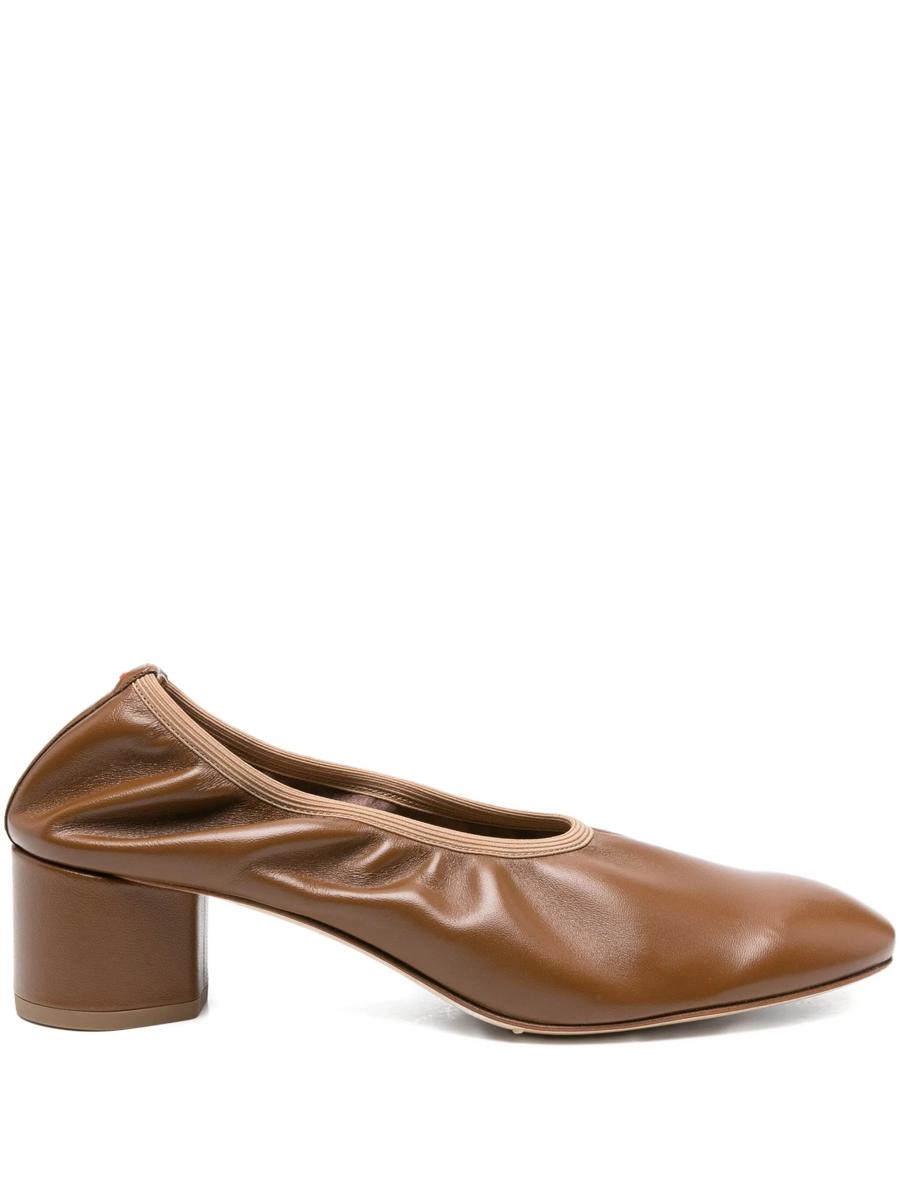 Aeyde Gemma Nappa Leather Tobacco Shoes