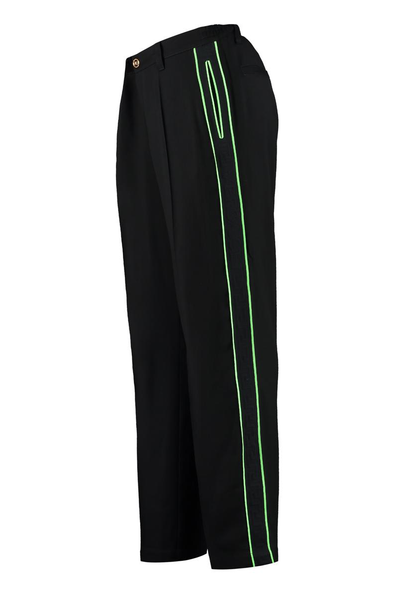Versace Logoed Side Stripes Track-Pants