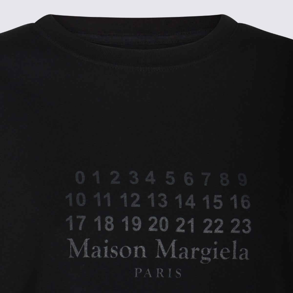 Maison Margiela Black Cotton T-Shirt