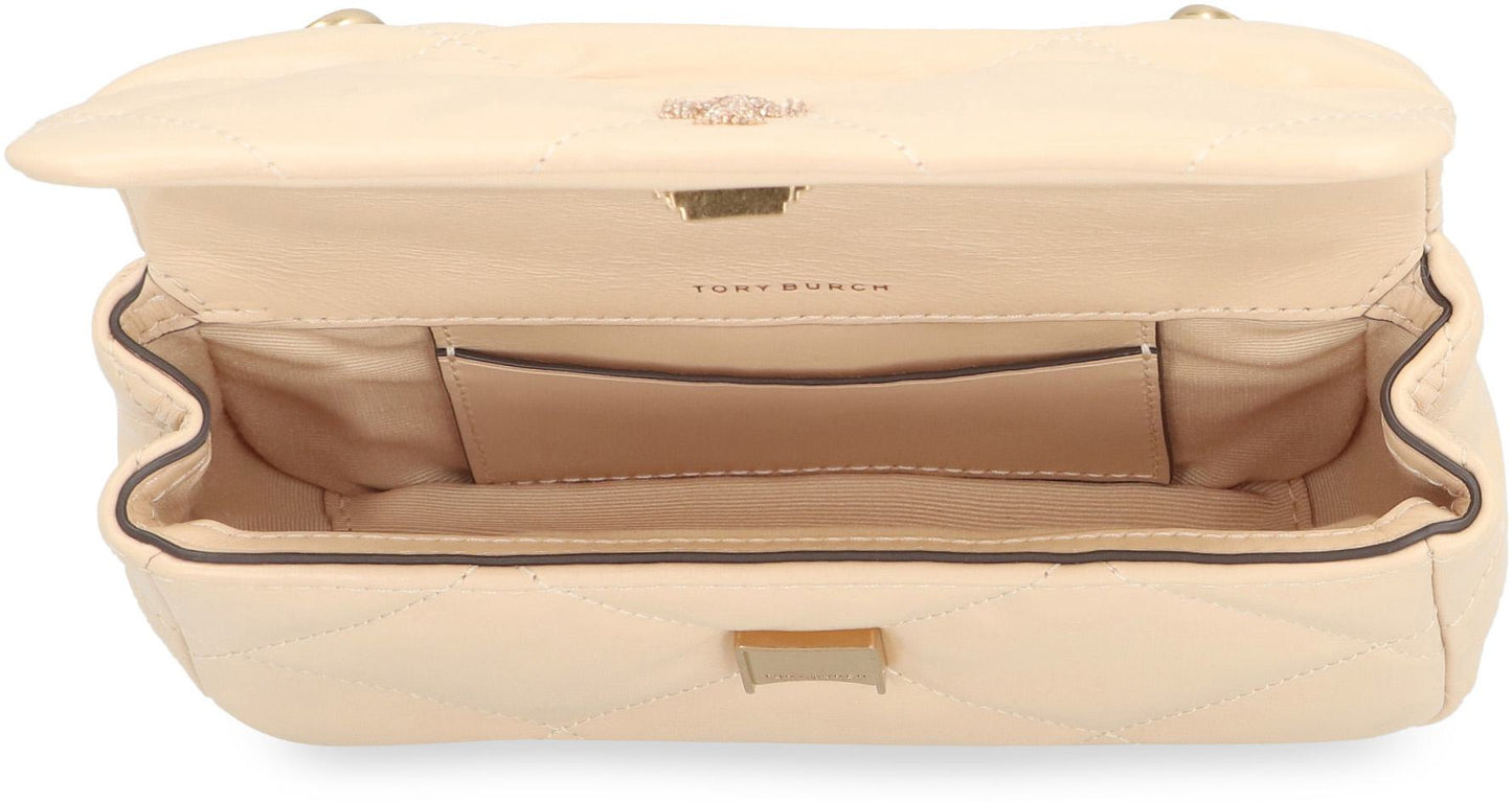 Tory Burch Kira Diamond Leather Mini Crossbody Bag