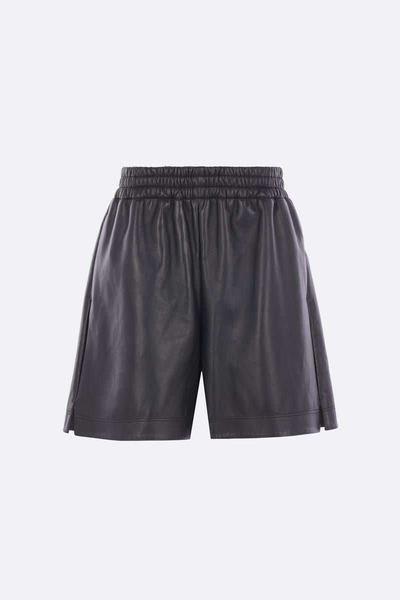 Gucci Leather Bermuda Shorts