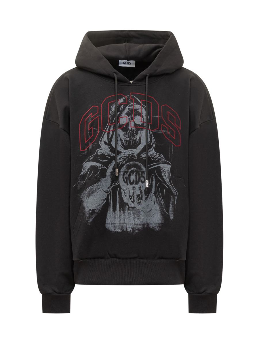 Gcds Gcds Skull Print Hoodie – BALTINI