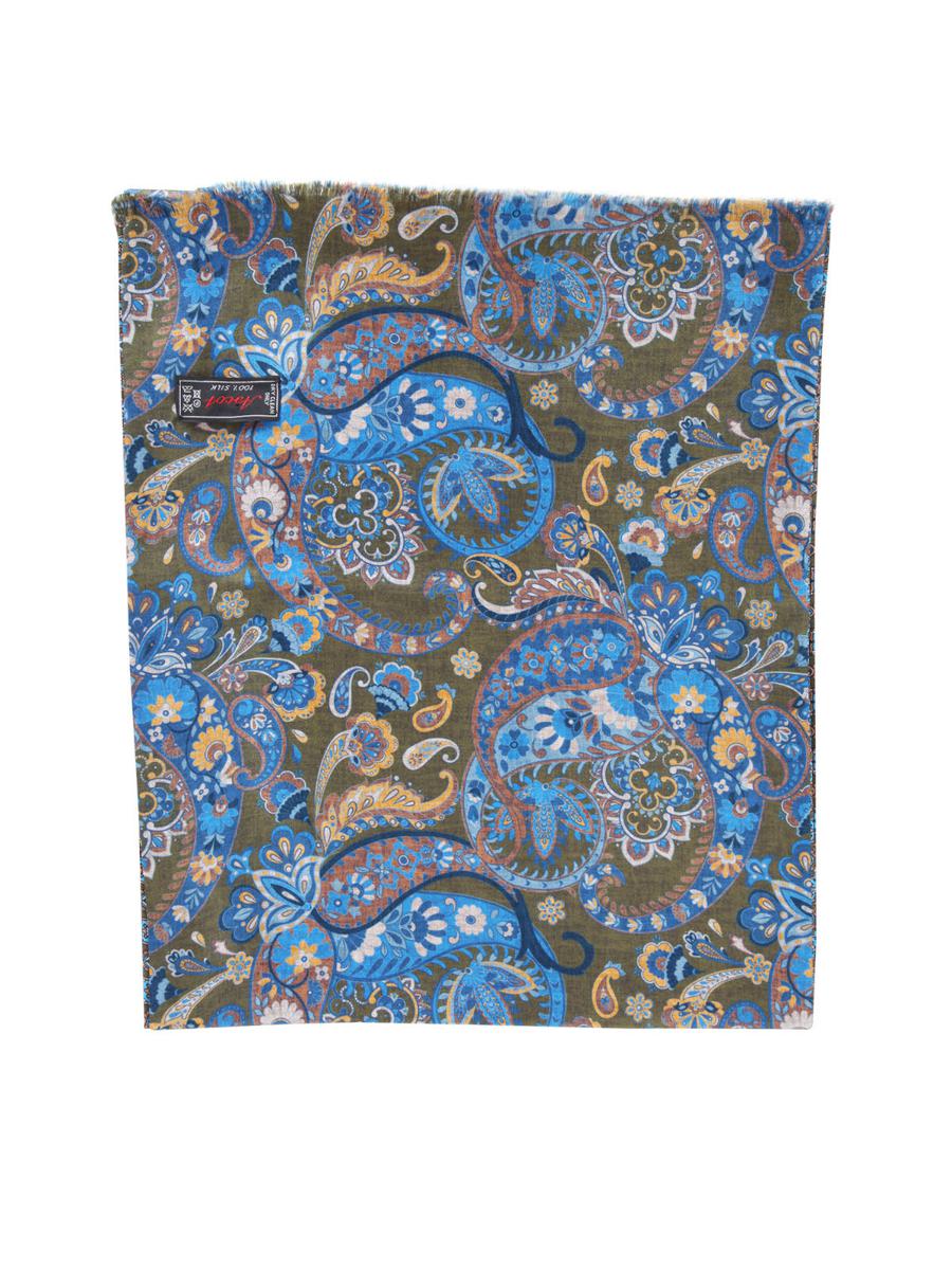 Ascot Bi-Fantasy Silk Scarf Accessories