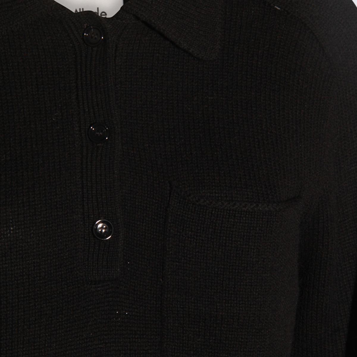Allude Black Wool Knitwear