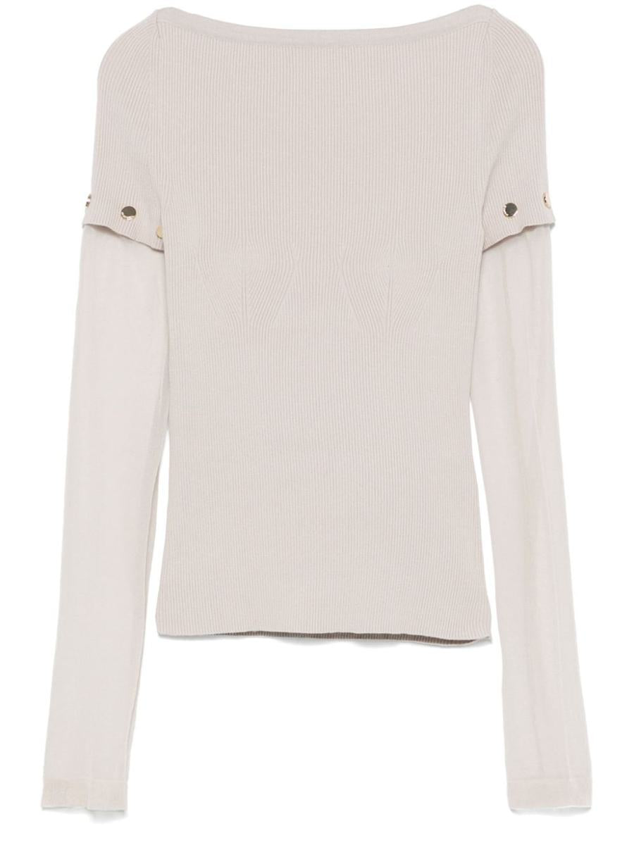 Sportmax Layered Crewneck Sweater
