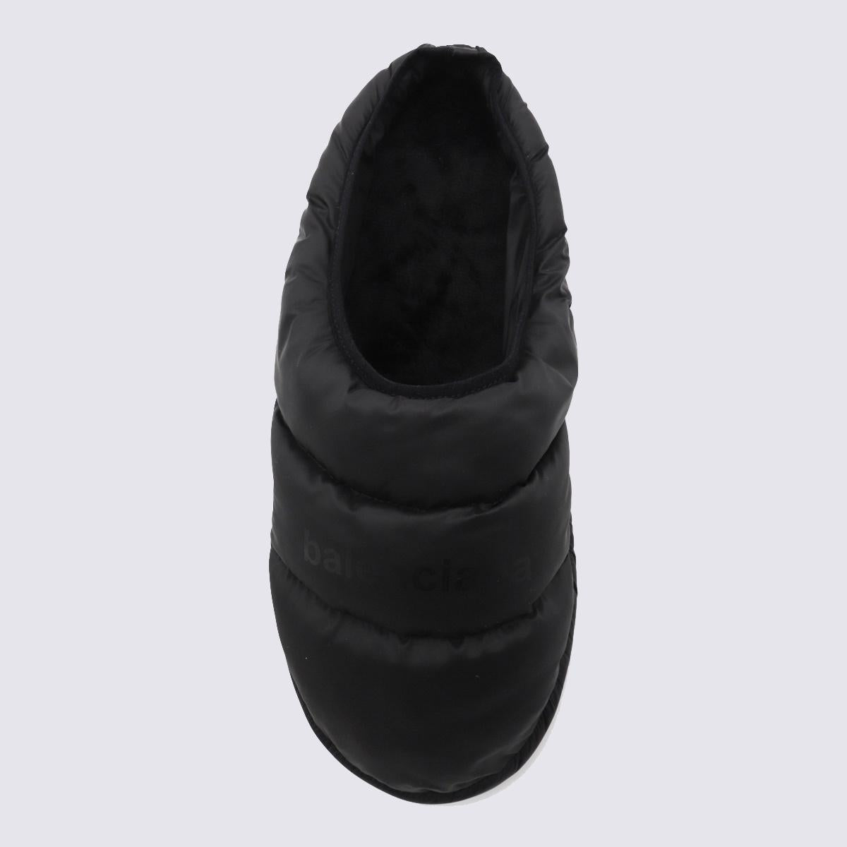 Balenciaga Black Nylon Sandals