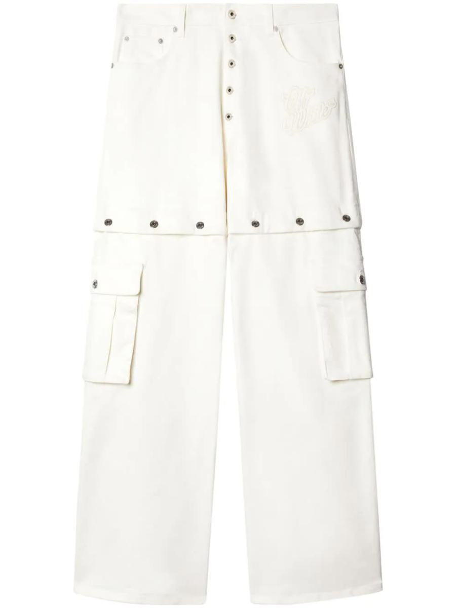 Off-White 90Slogo Butt Super Gy Jean Clothing