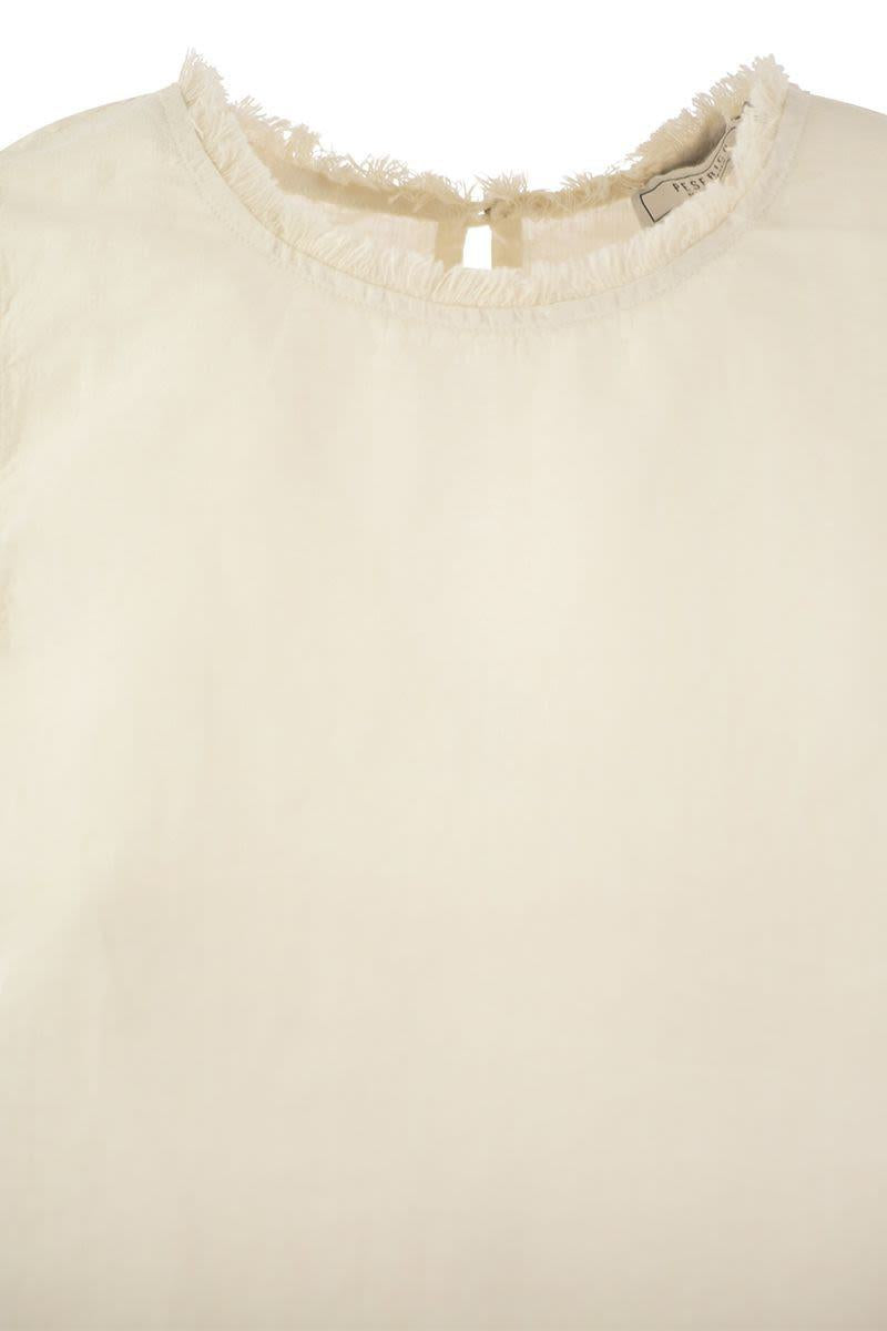 Peserico Sleeveless Linen Top