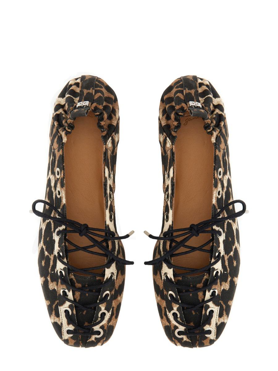 Ganni Ballerina Lace-Up