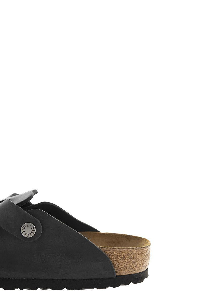 Birkenstock Boston - Oiled Leather Sabot