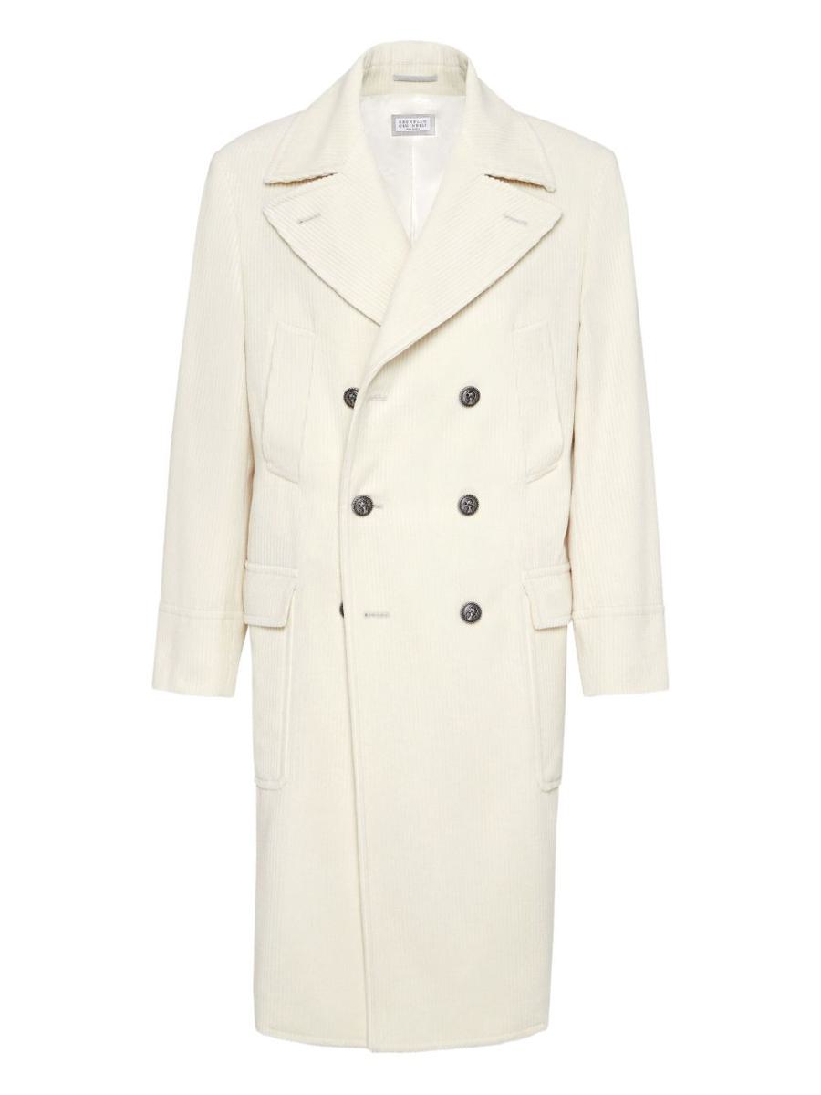 Brunello Cucinelli Cashmere Velvet Coat