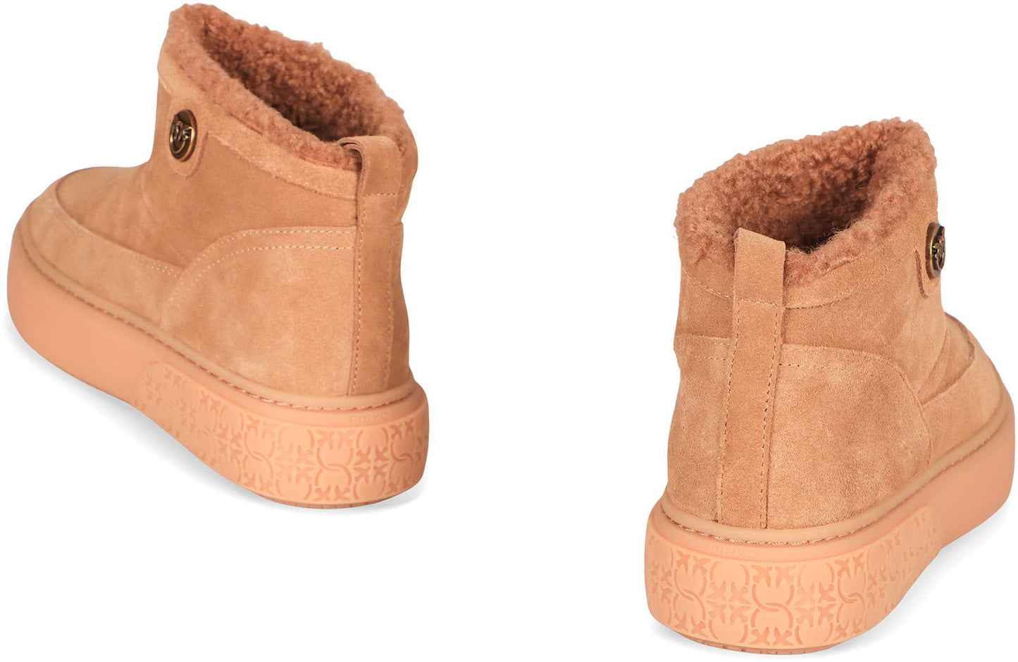 Pinko Yoko Suede Ankle Boots