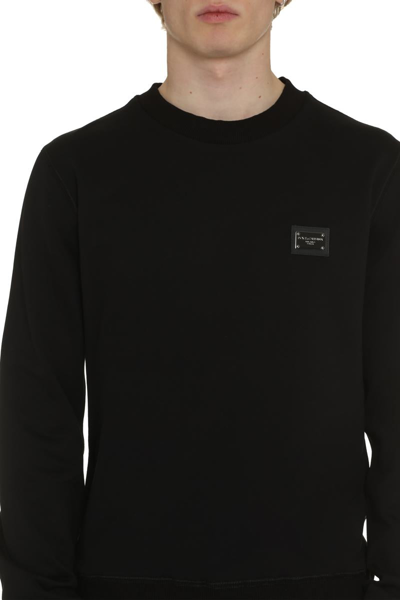 Dolce & Gabbana Cotton Crew-Neck Sweatshirt