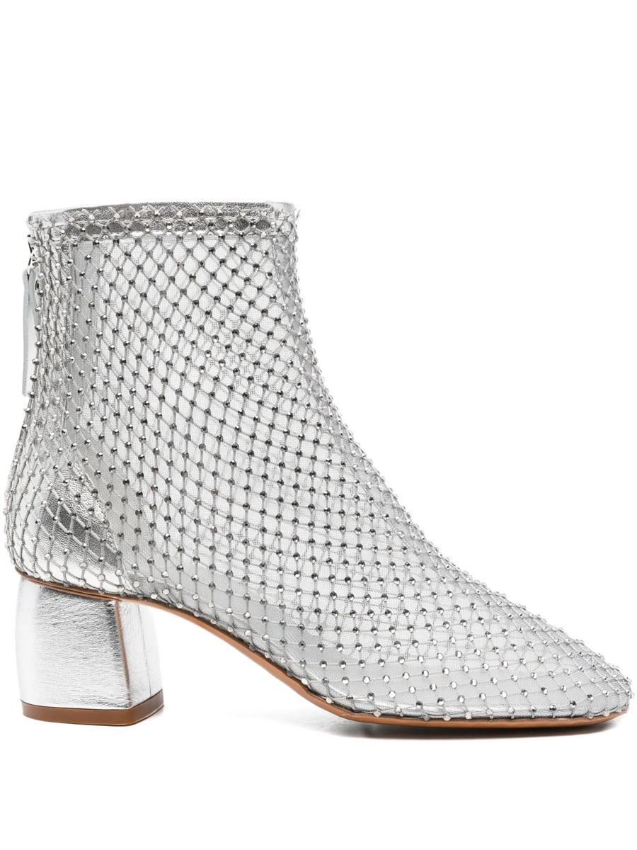 Forte_Forte Strass Mesh Chic Anckle Boots Shoes