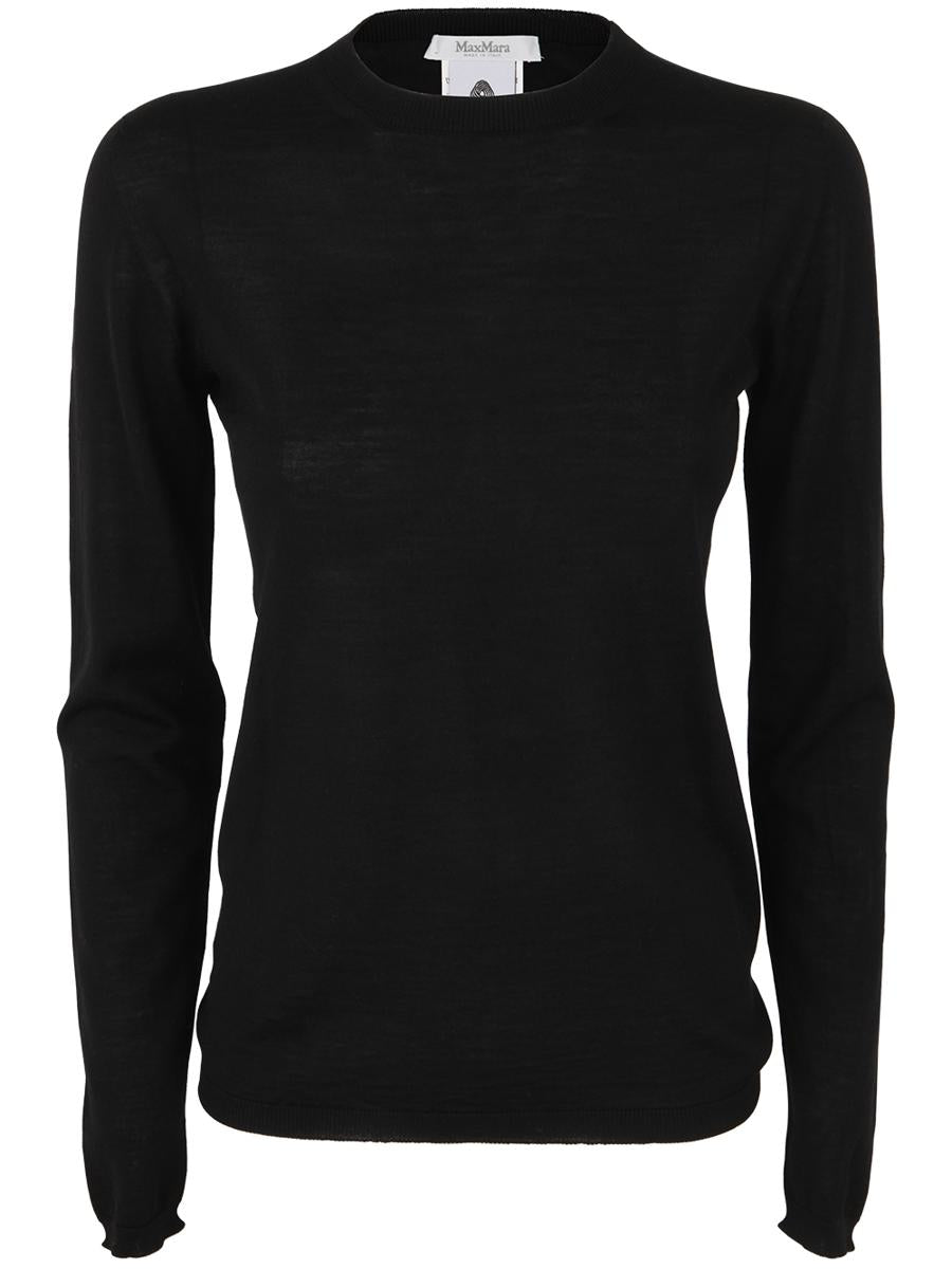 Max Mara Peach Crew Neck Sweater Clothing