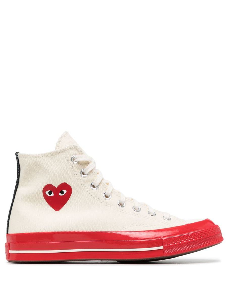 Comme Des Garçons Play Chuck 70 High Sneakers