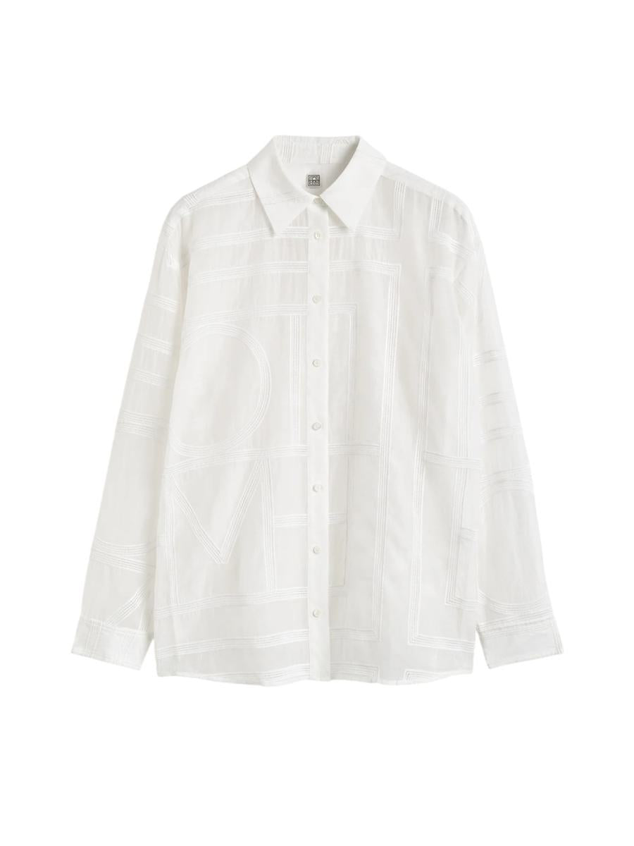 TOTEME Classic Crochet White