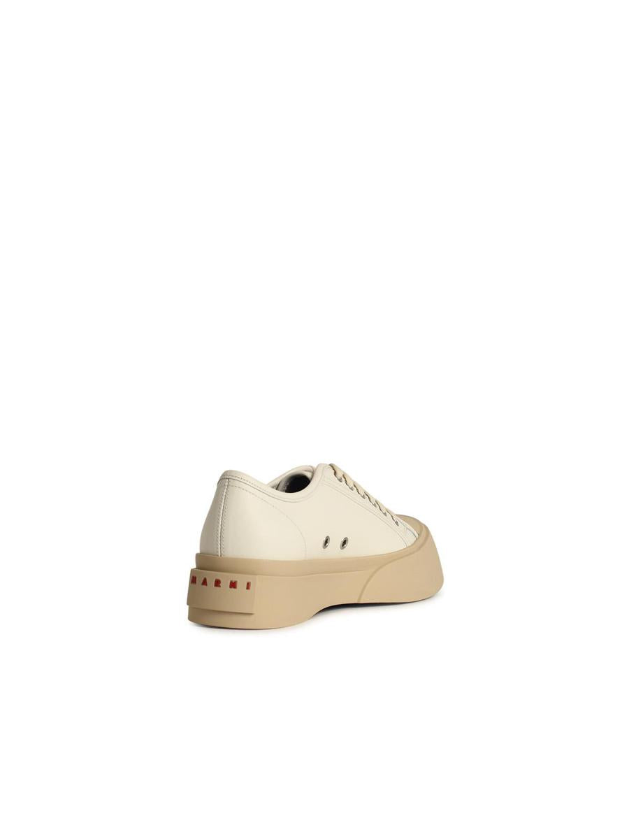 Marni White Leather Sneakers