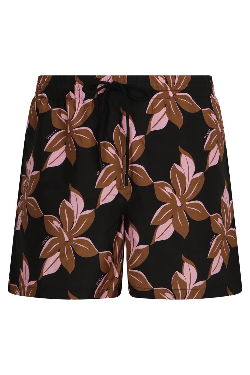 Gucci Printed Swim Shorts