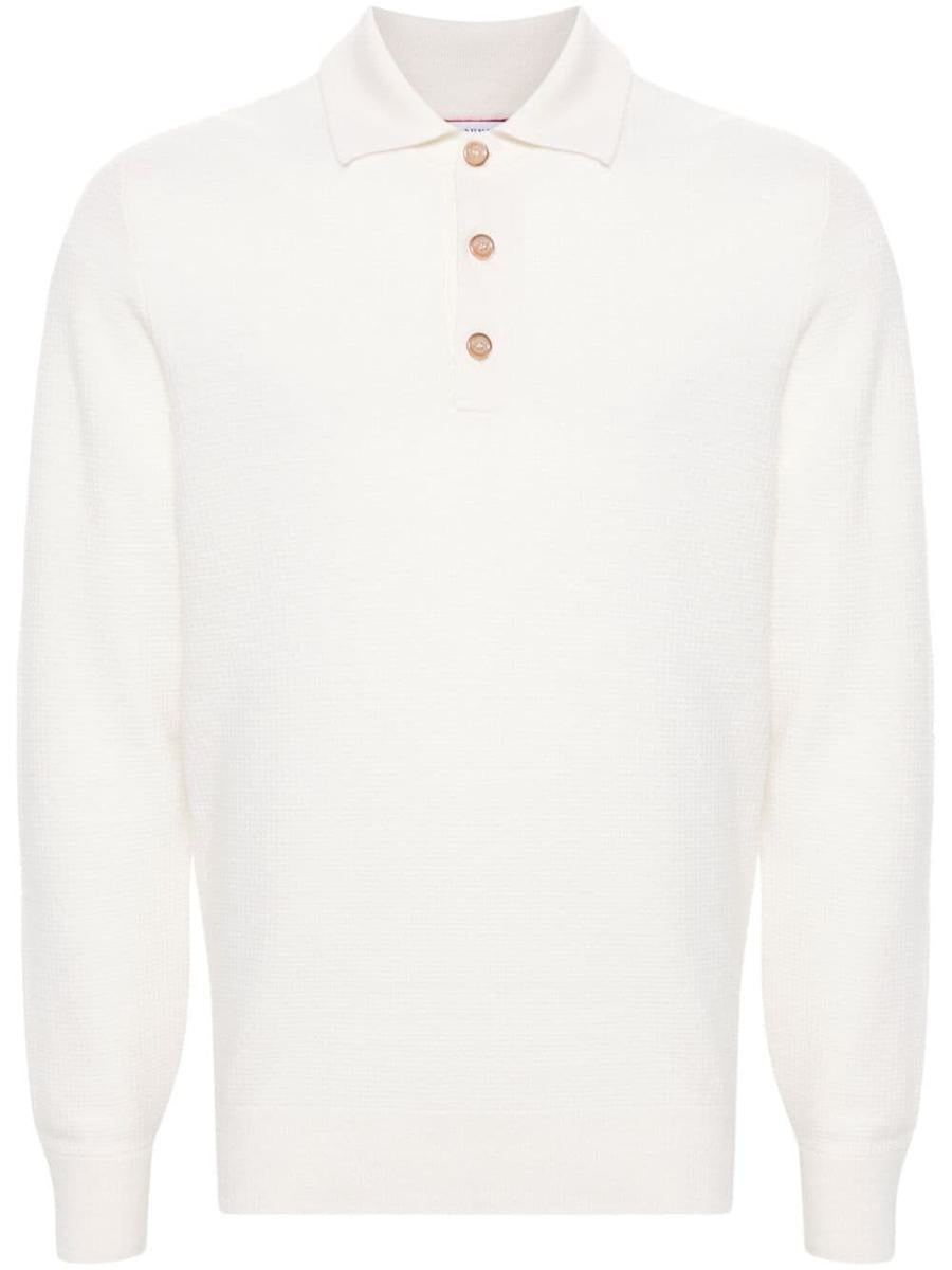 Brunello Cucinelli Long Sleeves Polo With Bottoms Clothing