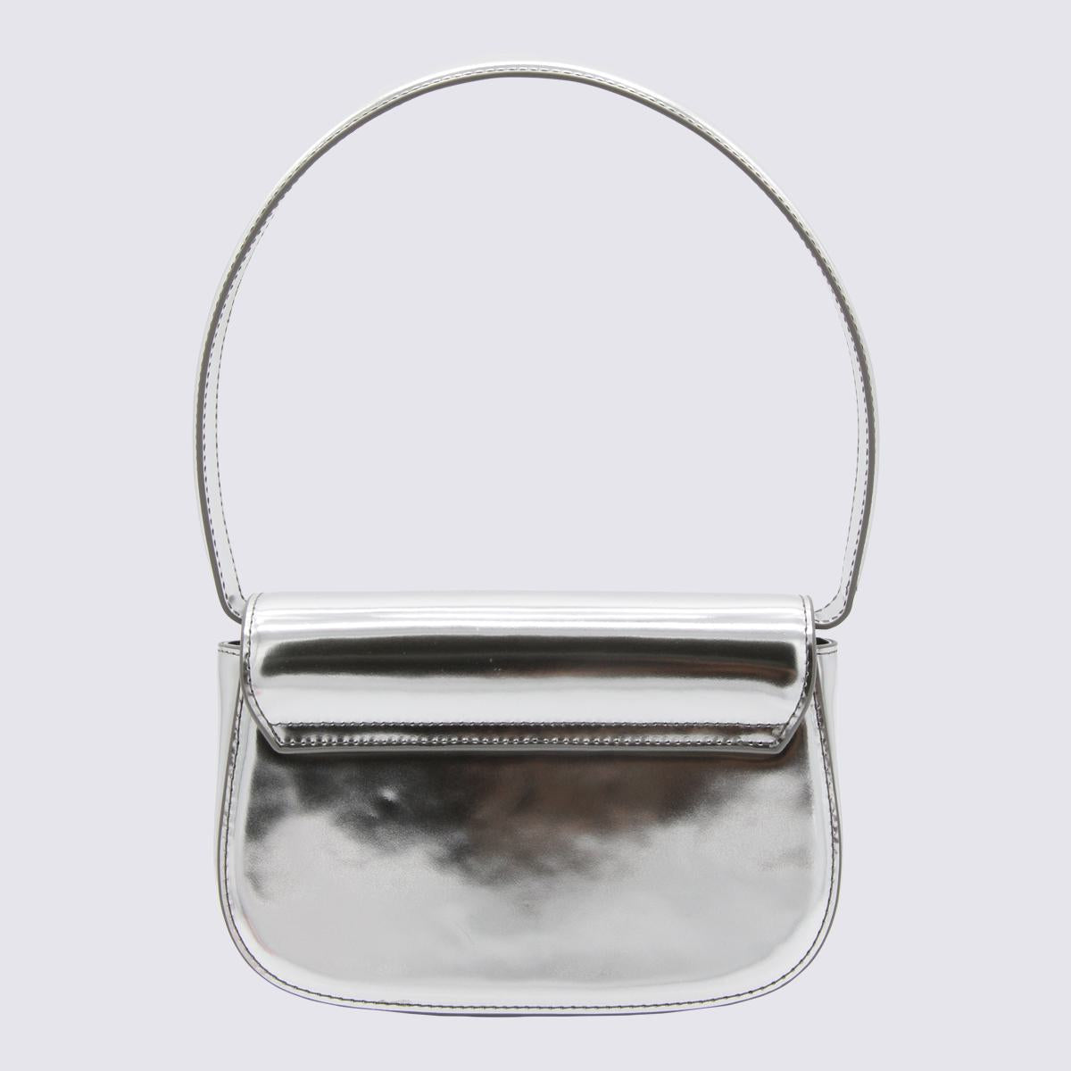 Diesel Silver Metal 1Dr Shoulder Bag