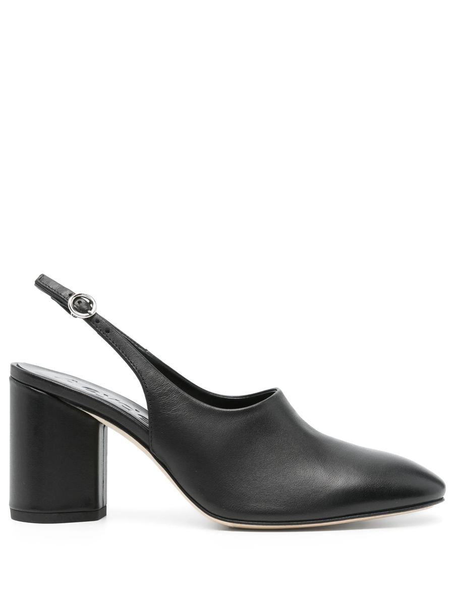 Aeyde Jamila Nappa Leather Black Shoes