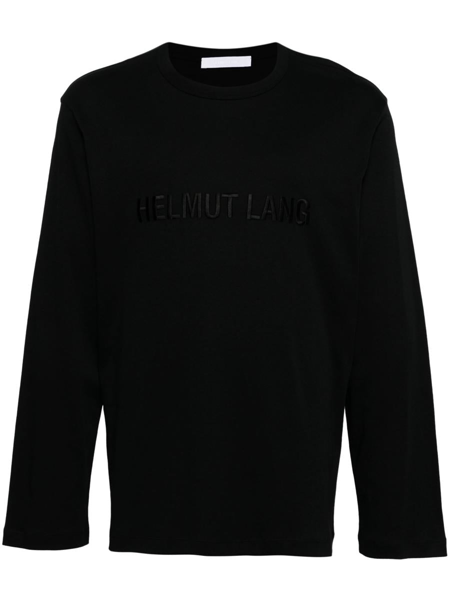 Helmut Lang Logo Os Ls T-Shirt.Hvy E Clothing