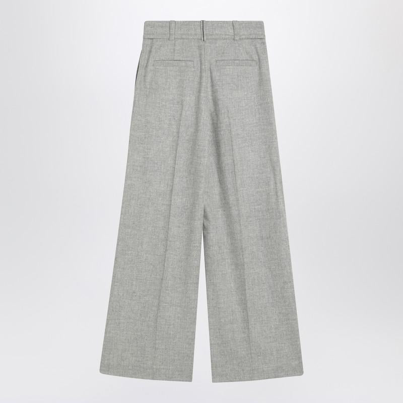 Brunello Cucinelli Wide Trousers In And