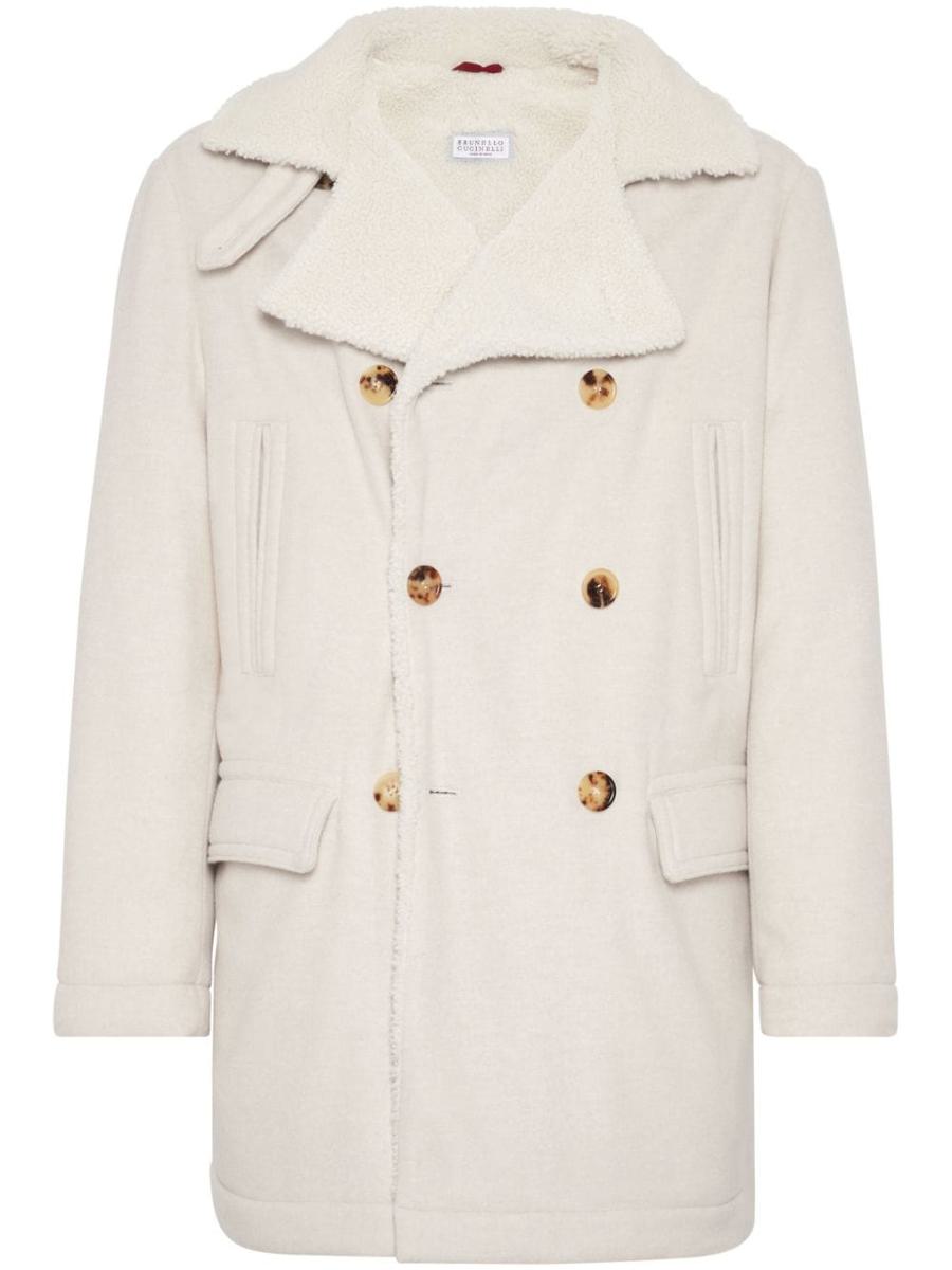 Brunello Cucinelli Double-Breasted Coat