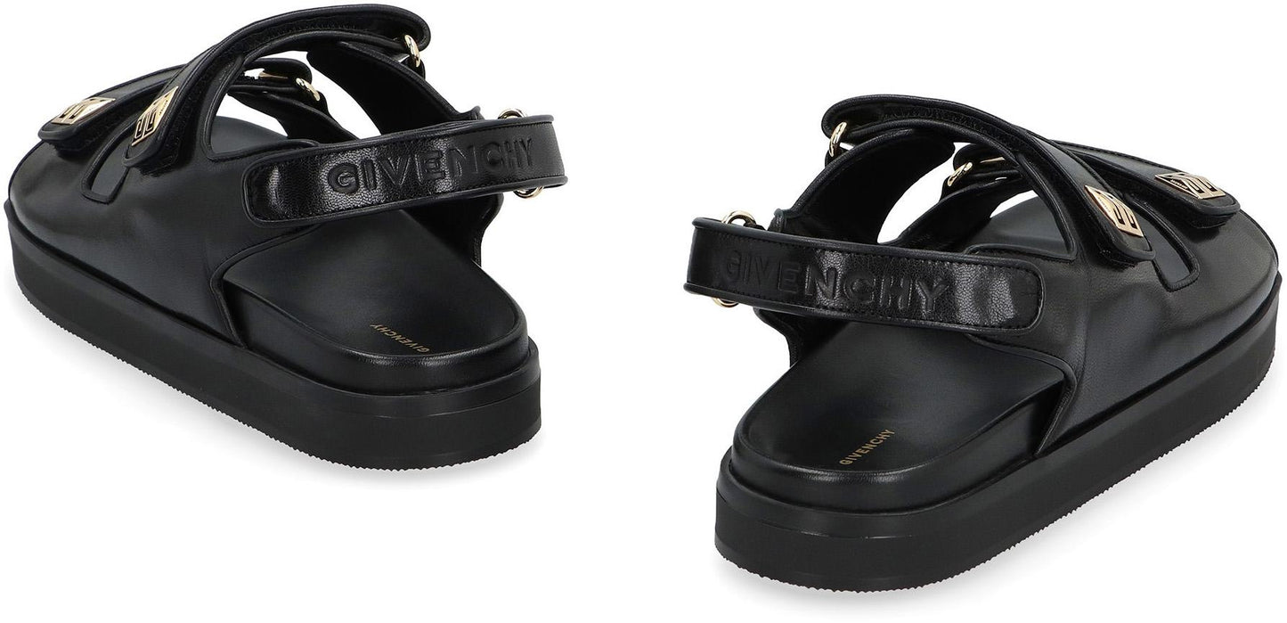 Givenchy 4G Leather Sandals