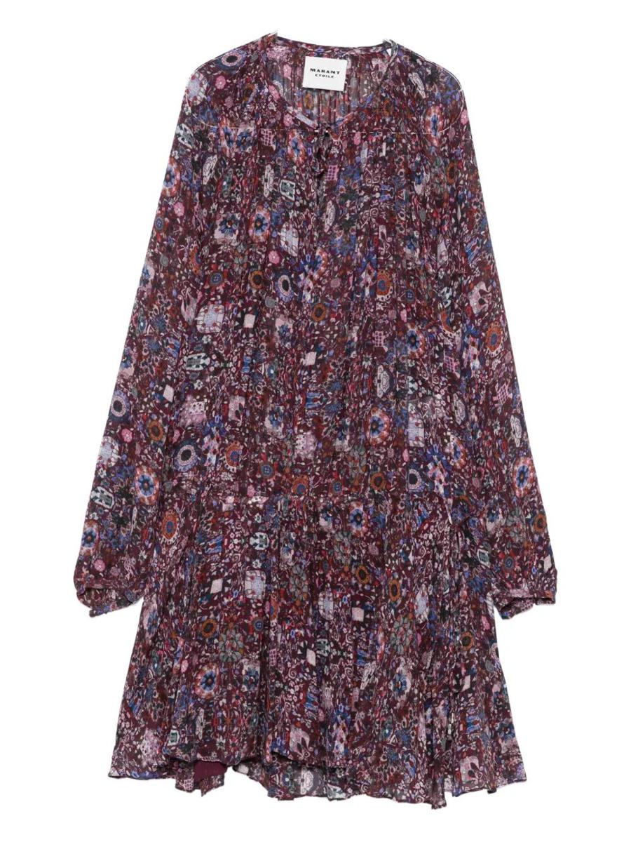 Isabel Marant Étoile Bess Floral-Print Dress Clothing
