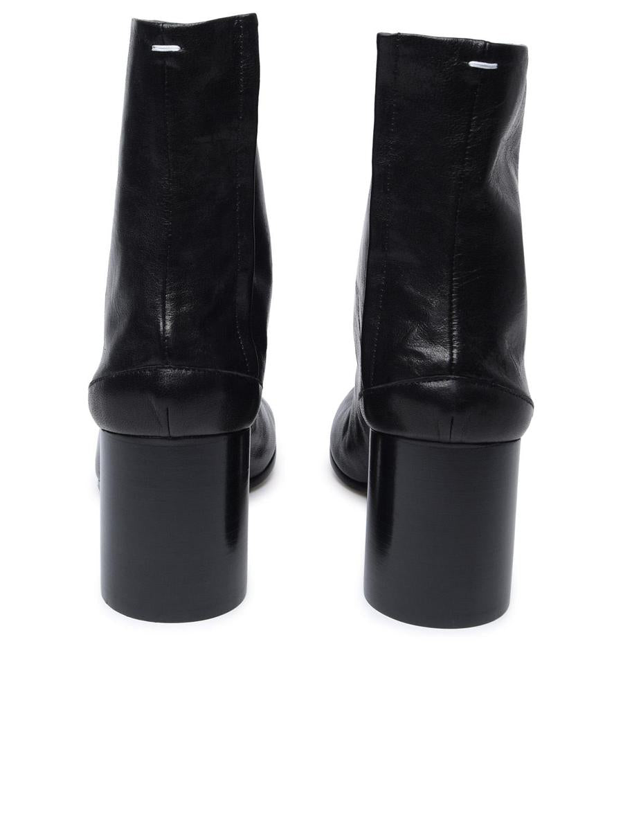 Maison Margiela Leather Tabi Ankle Boots