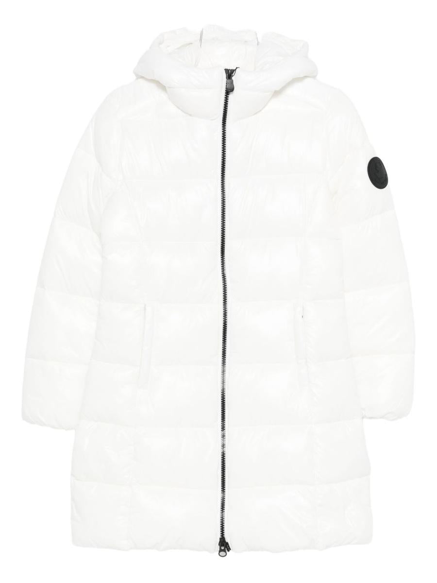 Save The Duck Whit Elong Down Jacket 'Ines'