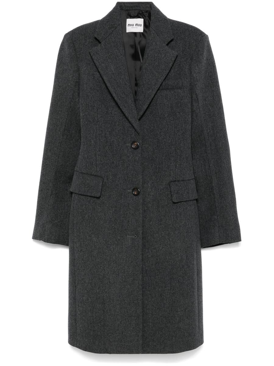 Miu Miu Virgin-Wool Coat