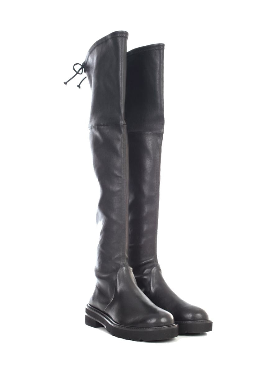 Stuart Weitzman Str Nappa Lowland Lift High Boots Shoes