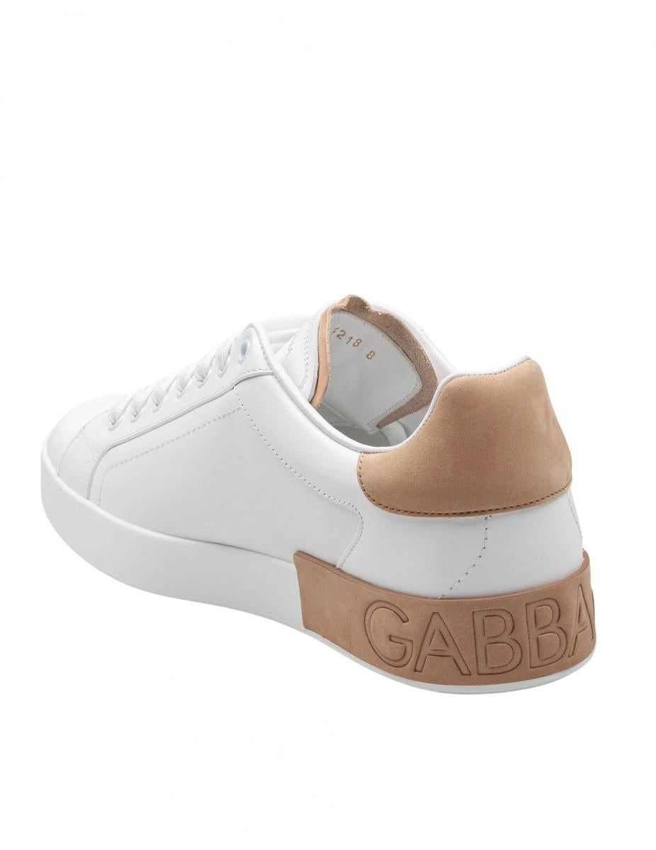 Dolce & Gabbana Portofino Calfskin Sneakers