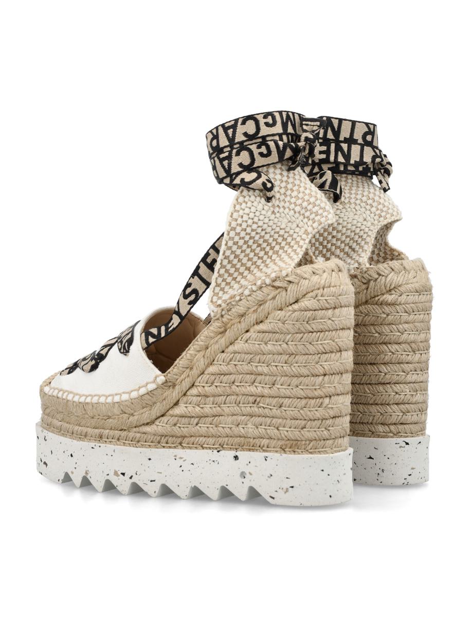 Stella McCartney Gaia Platform Espadrille Wedges