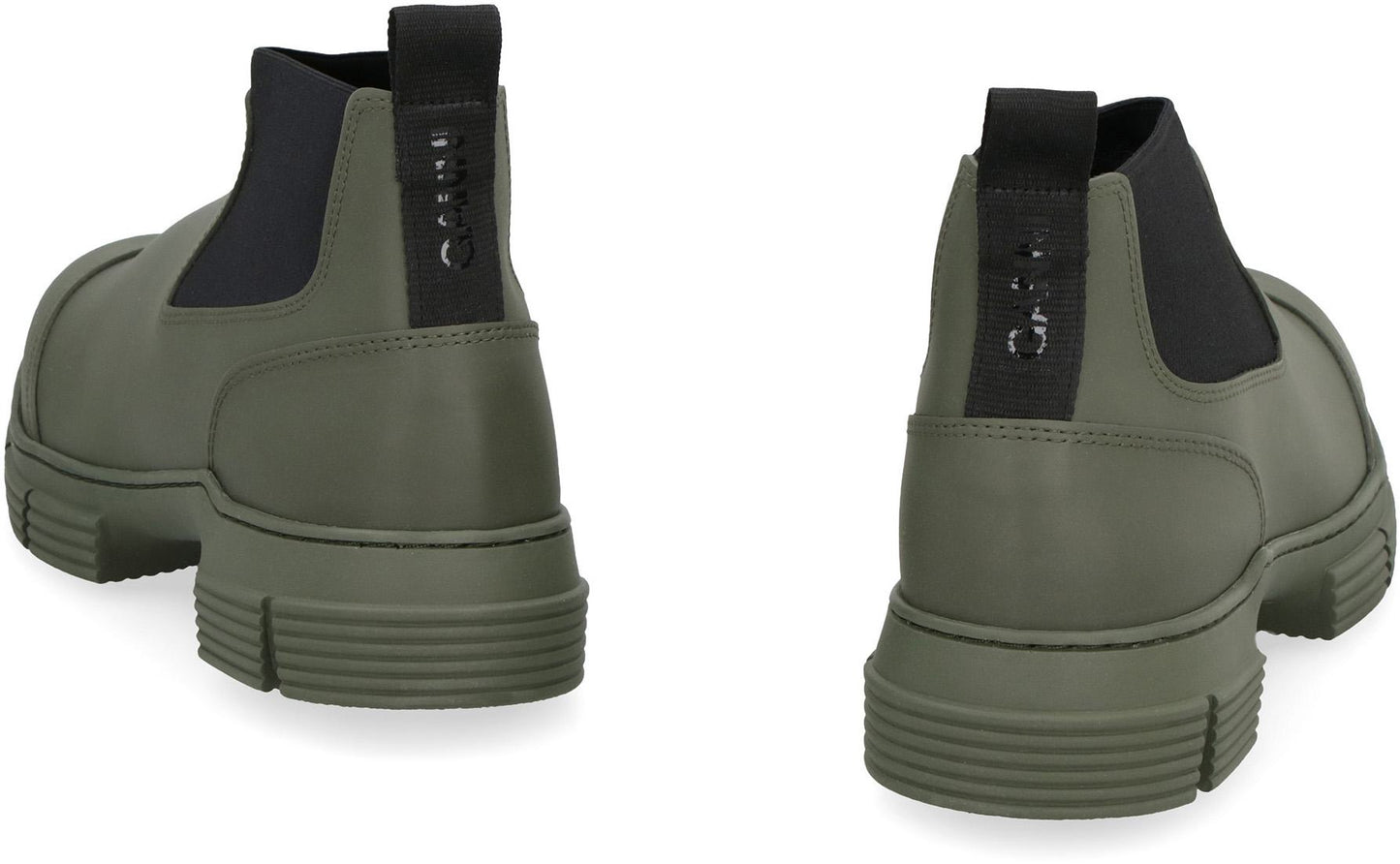 Ganni Crop City Rubber Boots