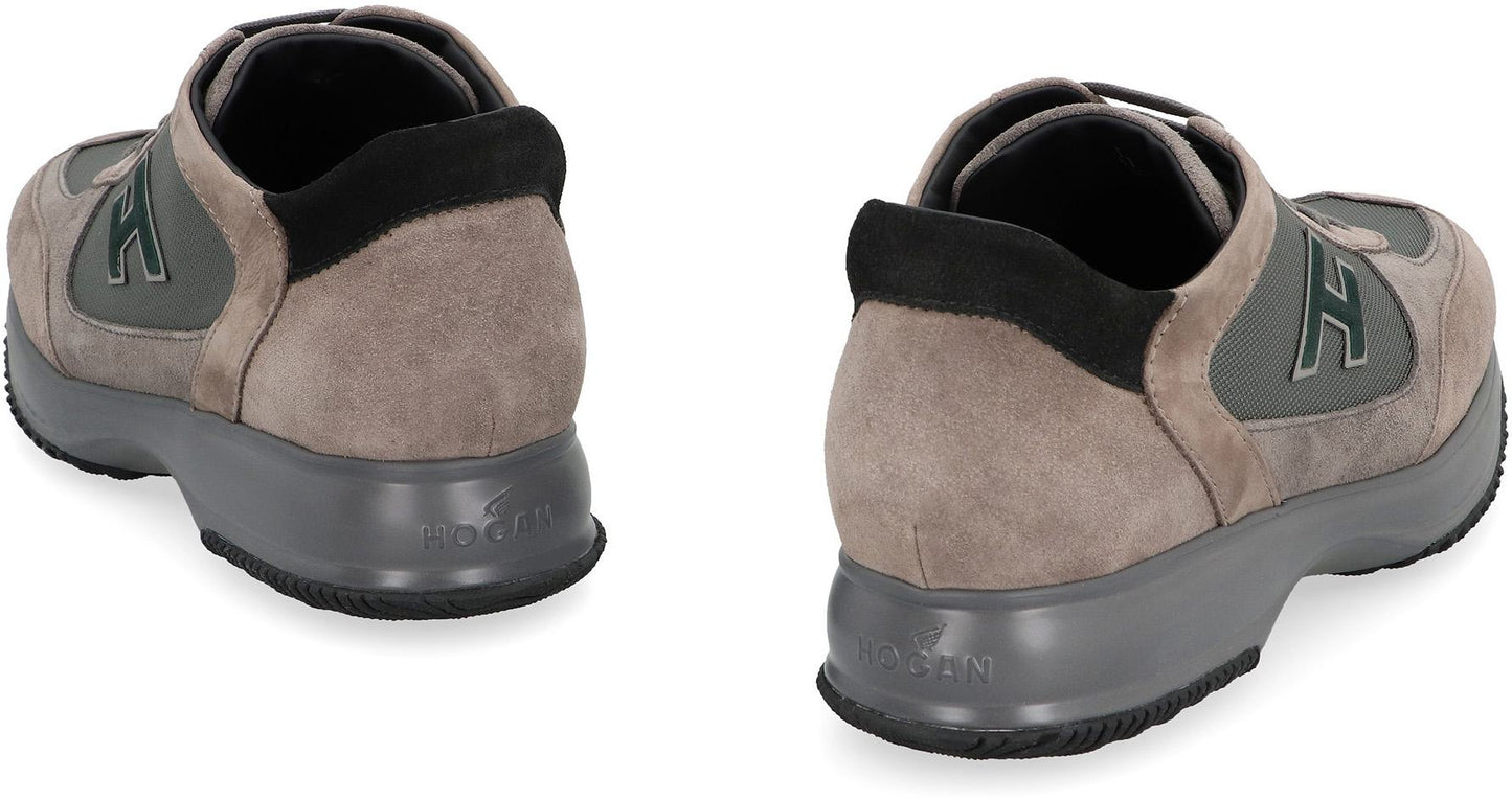 Hogan Interactive Suede Sneakers