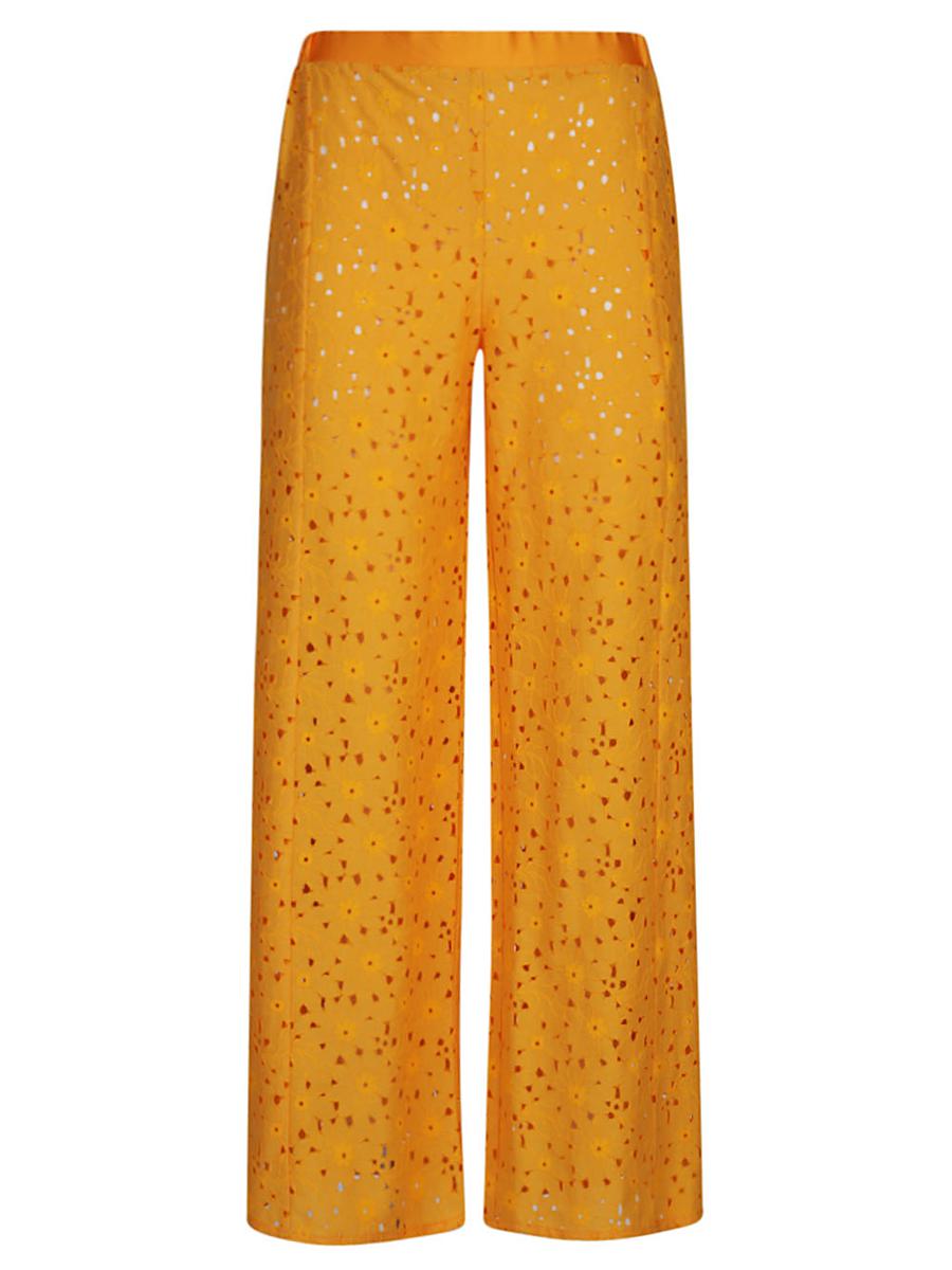 Feel Me Fab Tartana Wide Leg Trousers