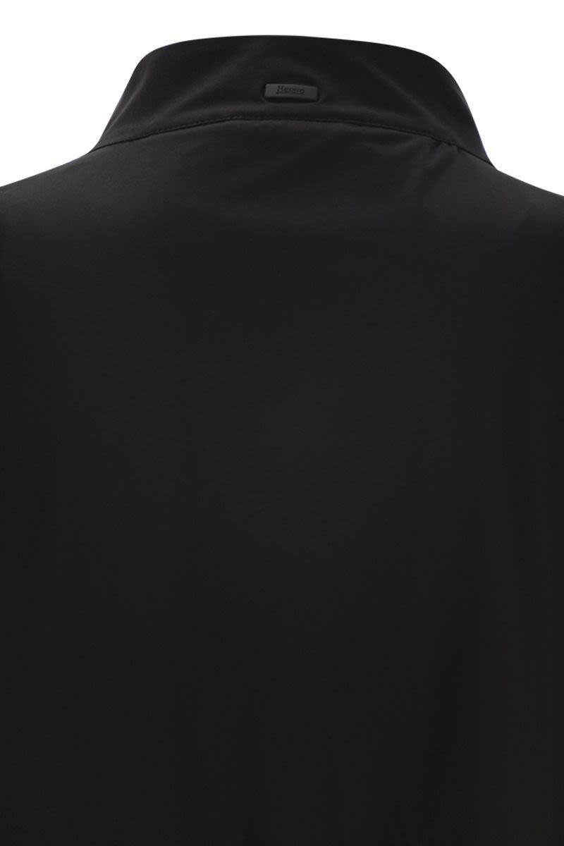 Herno Laminar Bomber Jacket With Zip