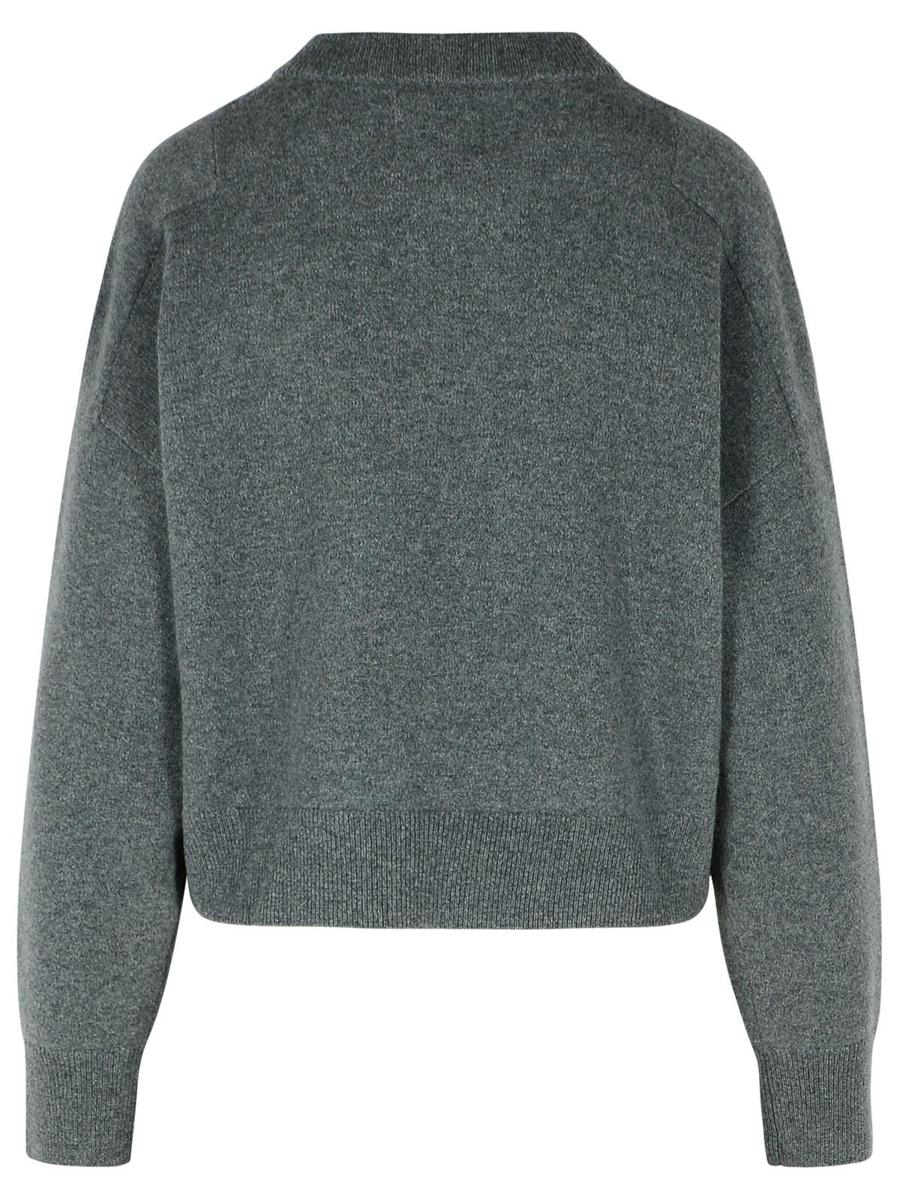 Loulou De Saison 'Boxy Miro' Grey Cashmere Sweater